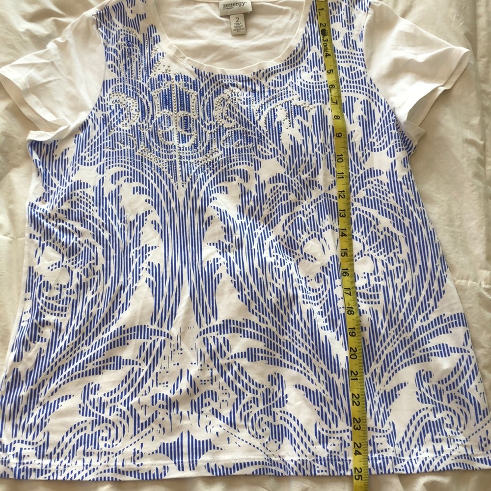 Zenergy Blue & Sparkle Top